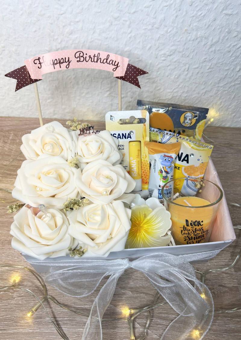 Mini Geburtstags Geschenkbox Xs Gelb - Self Care Geschenk Für Frauen Kleine Wellness Geschenkidee Freundin Mini Geburtstags Geschenkbox Xs Gelb - Self Care Geschenk Für Frauen Kleine Wellness Geschenkidee Freundin von Etsy - RoseboundKreationen