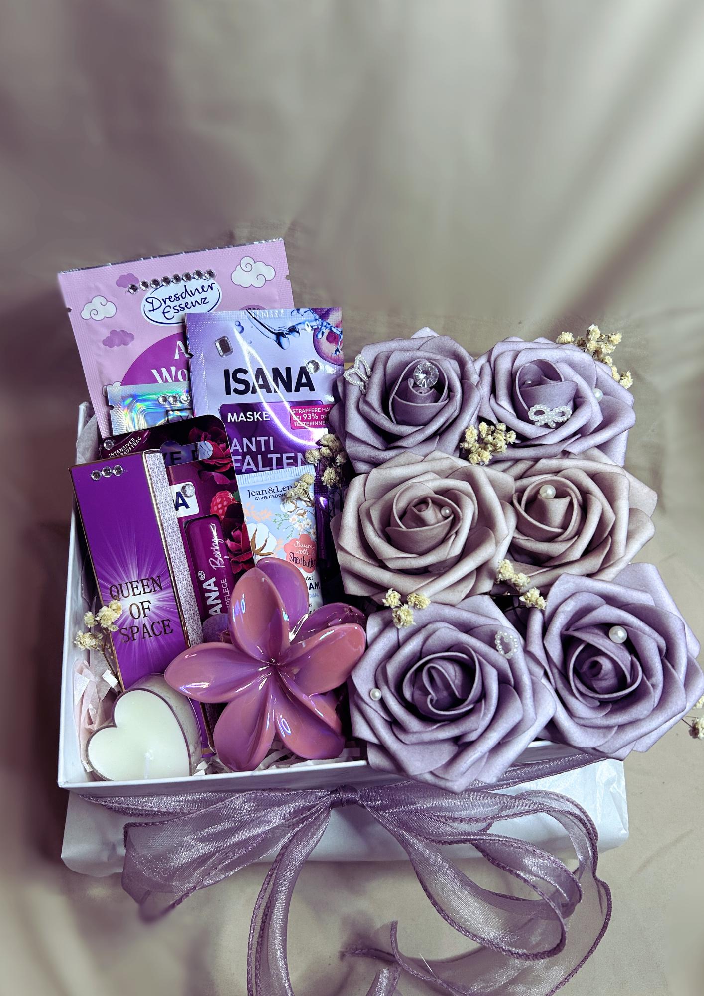 Wellness Geschenkbox Frauen Lila S - Self Care Spa Geschenkset Mit Rosen Geburtstagsgeschenk Freundin Relax Gift Box Rose Set Wellness Geschenkbox Frauen Lila S - Self Care Spa Geschenkset Mit Rosen Geburtstagsgeschenk Freundin Relax Gift Box Rose Set von Etsy - RoseboundKreationen