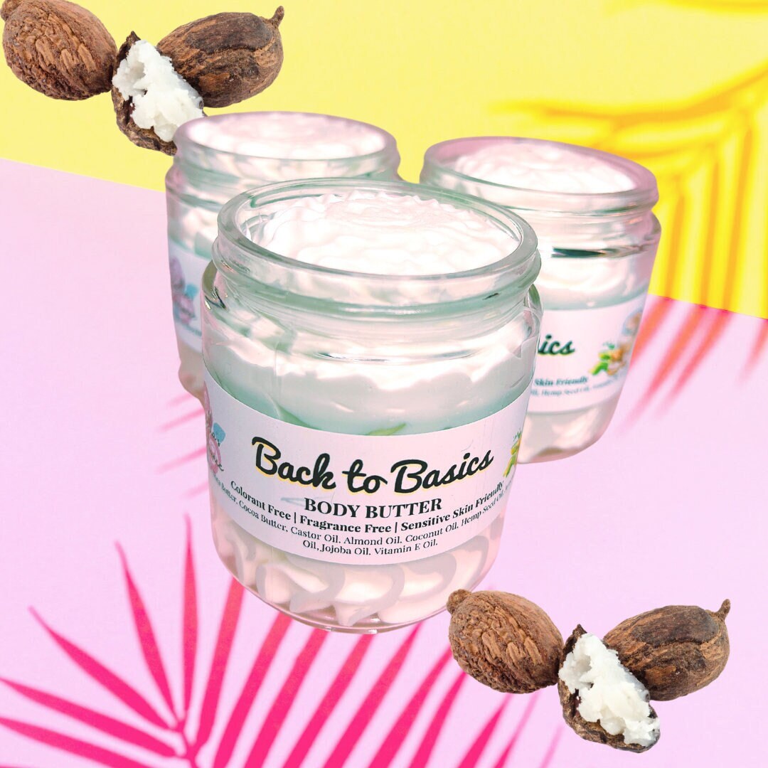 Back To Basics Körperbutter | Duftfrei Lotionen Feuchtigkeitscremes Hautpflege Körperlotion Gesichtslotion Empfindliche Haut Back To Basics Körperbutter | Duftfrei Lotionen Feuchtigkeitscremes Hautpflege Körperlotion Gesichtslotion Empfindliche Haut von Etsy - RosellasRadianceShop