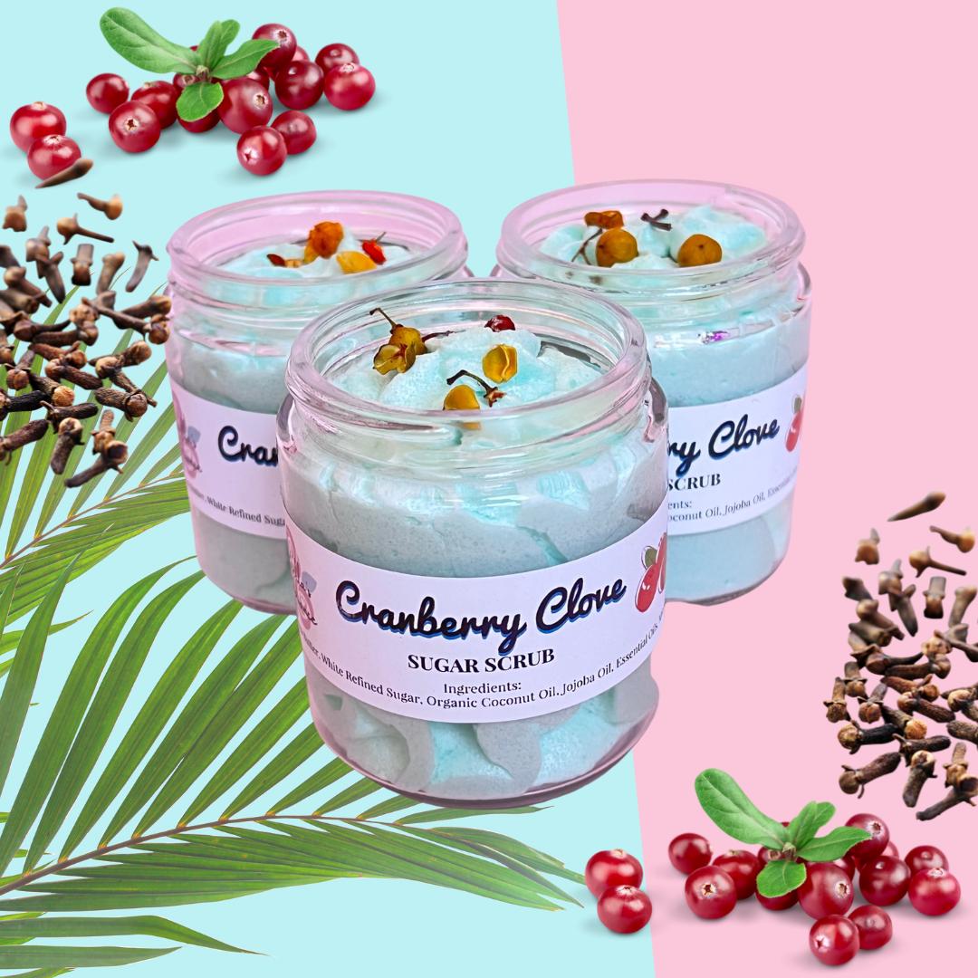 Cranberry Nelke Zuckerpeeling | Sheabutter Peelings Peeling Duschpflege Hautpflege Körperpflege Duftende Beere Muttertag Cranberry Nelke Zuckerpeeling | Sheabutter Peelings Peeling Duschpflege Hautpflege Körperpflege Duftende Beere Muttertag von Etsy - RosellasRadianceShop