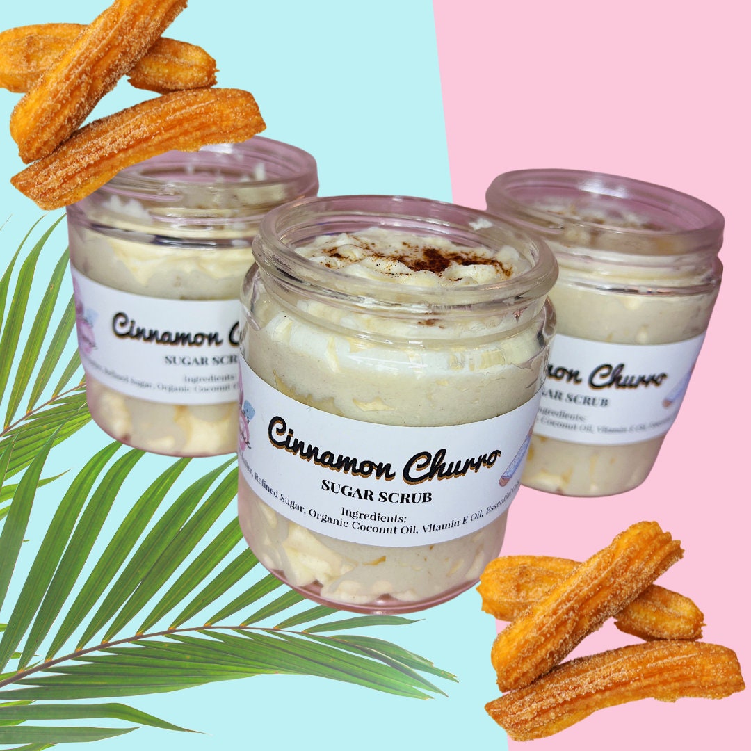 Zimt-Churro-Zucker-Peeling | Handgemacht Ausgeschlagen Selbstfürsorge Hautpflege Empfindliche Haut Peeling Muttertag Zimt-Churro-Zucker-Peeling | Handgemacht Ausgeschlagen Selbstfürsorge Hautpflege Empfindliche Haut Peeling Muttertag von Etsy - RosellasRadianceShop