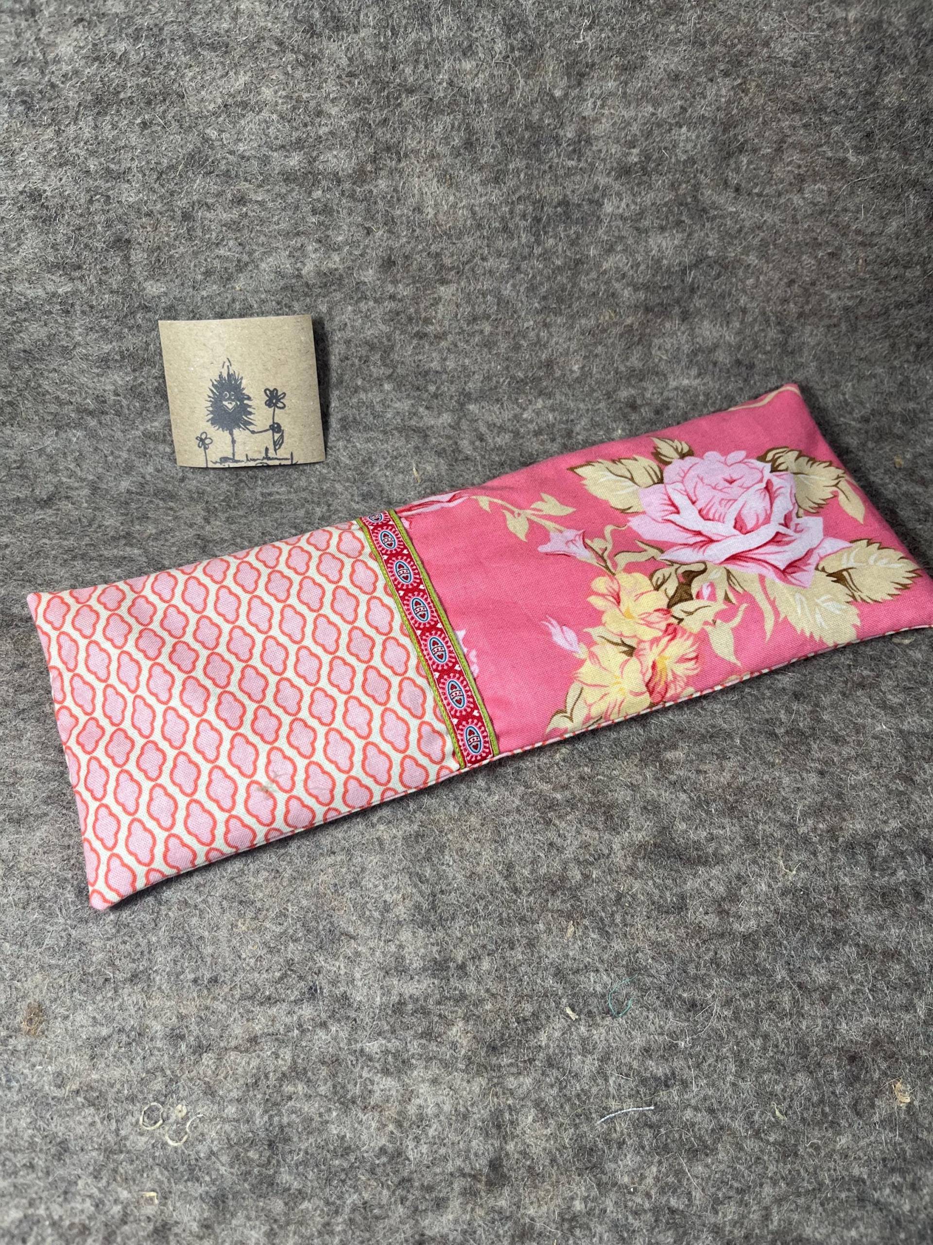 Augenkissen, Entspannung, Traubenkerne, Kältekissen, Wärmekissen, Handgefertigt von Etsy - RosenrabeSchaetze