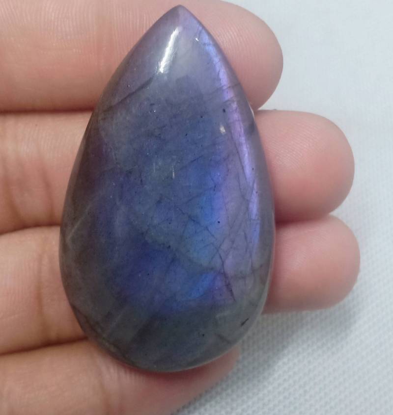 Aaa+Qulity.purple Labradorit Große Pic.pear Form.. Siz 29x49 Mm Gewicht 114.20 Karat Aaa+Qulity.purple Labradorit Große Pic.pear Form.. Siz 29x49 Mm Gewicht 114.20 Karat von Etsy - RoyalgemsGoods