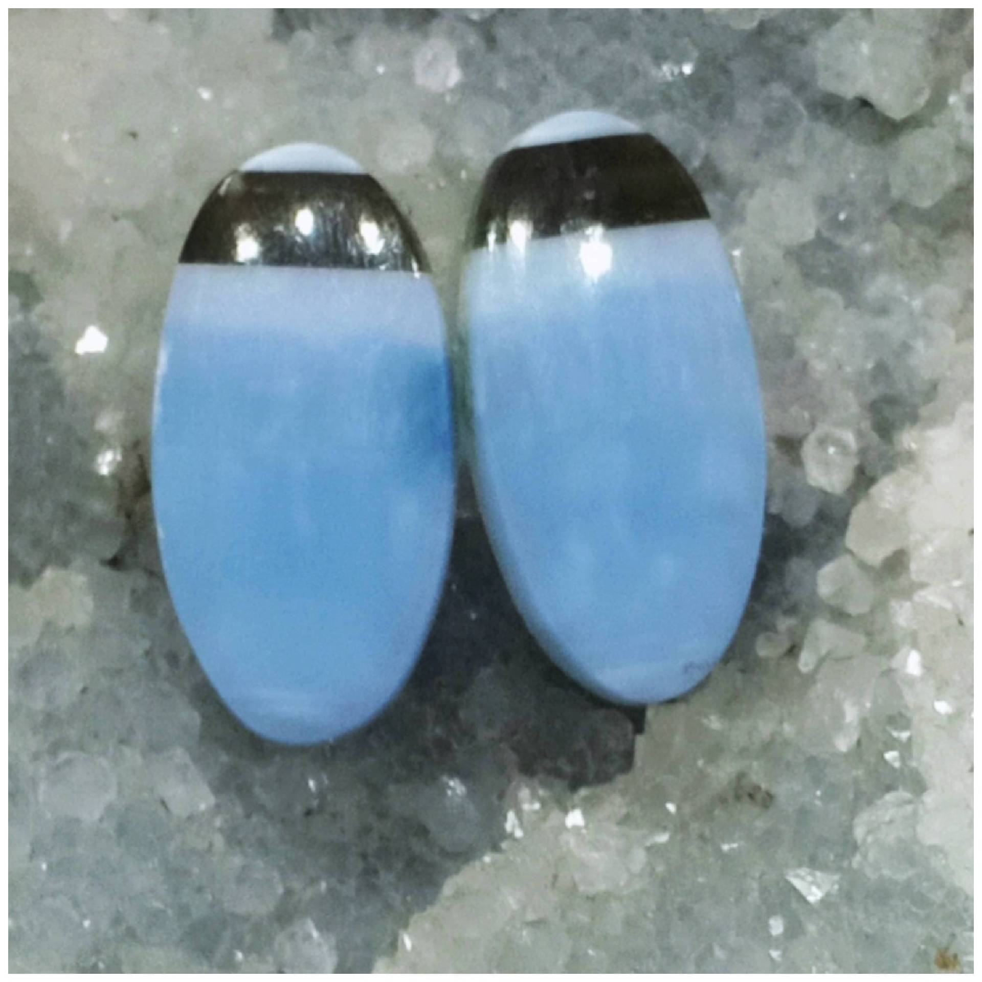 Blau Opal Siz 13x26 Mm Gewicht22.65Carat Natürliche Blule Itam Volle Amzing Machen Ist Gut Machen Silber Blau Opal Siz 13x26 Mm Gewicht22.65Carat Natürliche Blule Itam Volle Amzing Machen Ist Gut Machen Silber von Etsy - RoyalgemsGoods