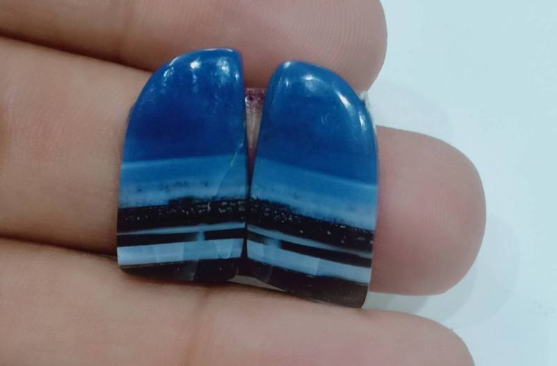 Blau Opal Siz 14x21 Mm Gewicht 15, 50Carat Natürliche Blaue Itam Voller Amzing Machen Ist Gut Isnip von Etsy - RoyalgemsGoods