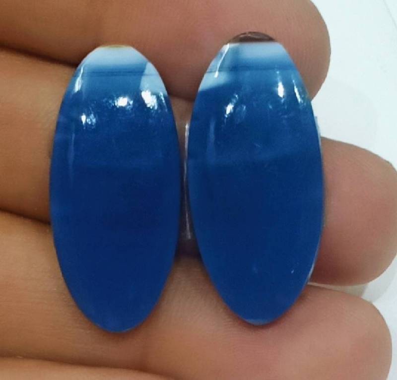 Blau Opal Siz 14x29 Mm Gewicht22.70Carat Natürliche Blule Itam Volle Amzing Machen Ist Gut Machen Silber Blau Opal Siz 14x29 Mm Gewicht22.70Carat Natürliche Blule Itam Volle Amzing Machen Ist Gut Machen Silber von Etsy - RoyalgemsGoods