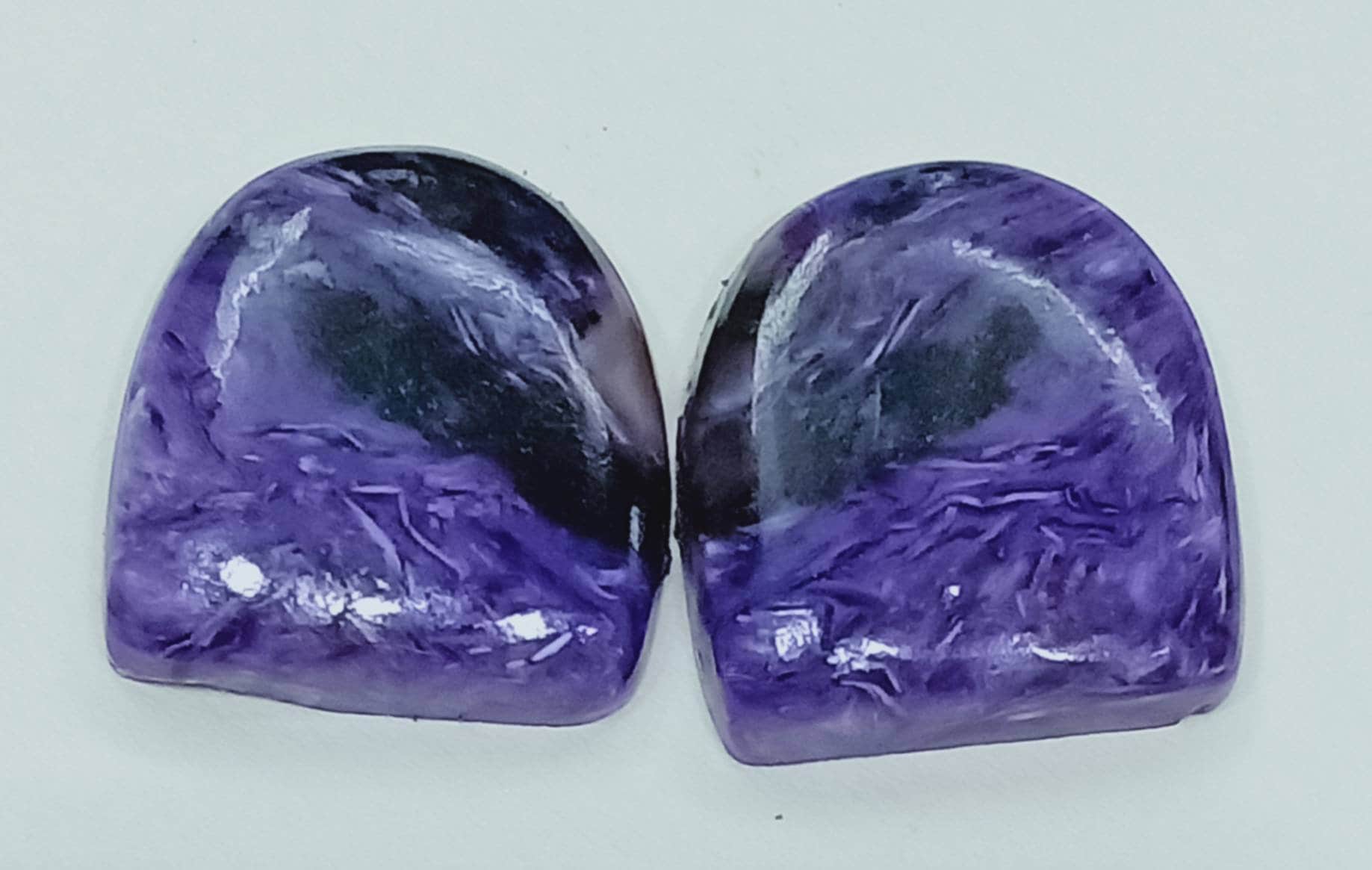 Chorite 2 Pec Lot.fancy Shapesiz 14x16 Mm.full Blau . Itam Chorite 2 Pec Lot.fancy Shapesiz 14x16 Mm.full Blau . Itam von Etsy - RoyalgemsGoods