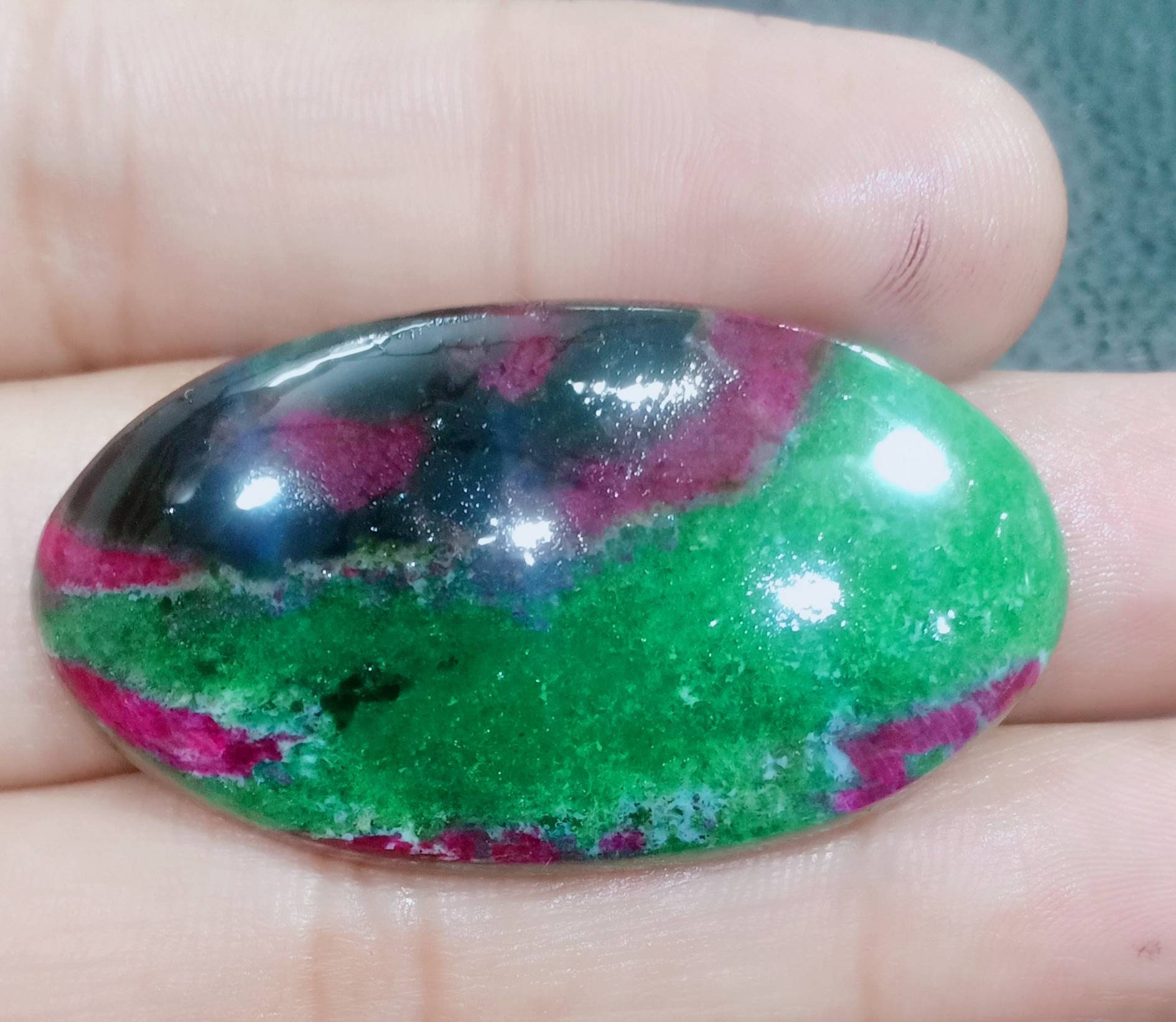 Erstaunliche Designer. Rubin Zoisite Big Pec.gewicht 54, 95 Karat Siz 25x43 Mm Ovel Form. Full Shine Itam Making Ist Gut Erstaunliche Designer. Rubin Zoisite Big Pec.gewicht 54, 95 Karat Siz 25x43 Mm Ovel Form. Full Shine Itam Making Ist Gut von Etsy - RoyalgemsGoods
