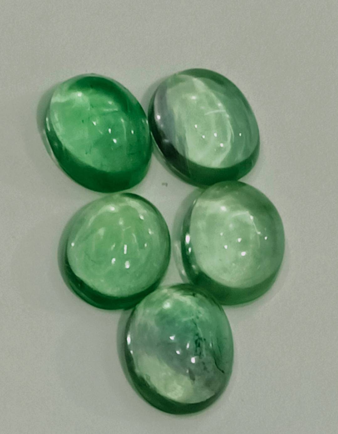 Grün Fluorit 5 Pec Viel Ovelshape.siz12x13x14mm Gewicht 15, 15 Karat Voll Flash Itam Gut Machen Ist Silber Grün Fluorit 5 Pec Viel Ovelshape.siz12x13x14mm Gewicht 15, 15 Karat Voll Flash Itam Gut Machen Ist Silber von Etsy - RoyalgemsGoods