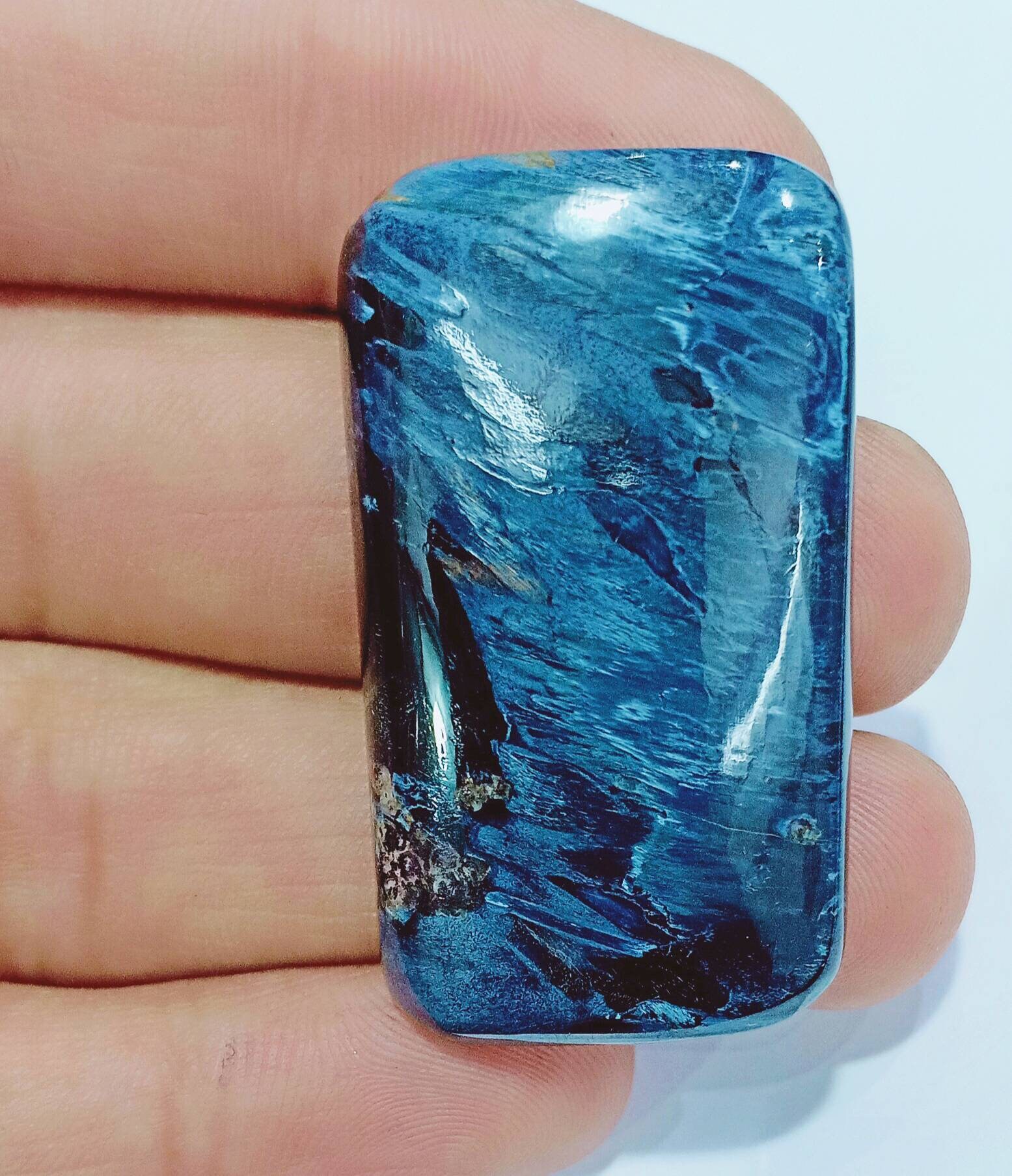 Gute Pietersiteblue.big Pec. Kissen Shape.siz 20x42mmgewicht 42.70 Carat.full Silber Glanz Pietersite Itam Macht Ist Gut Made In Gute Pietersiteblue.big Pec. Kissen Shape.siz 20x42mmgewicht 42.70 Carat.full Silber Glanz Pietersite Itam Macht Ist Gut Made In von Etsy - RoyalgemsGoods