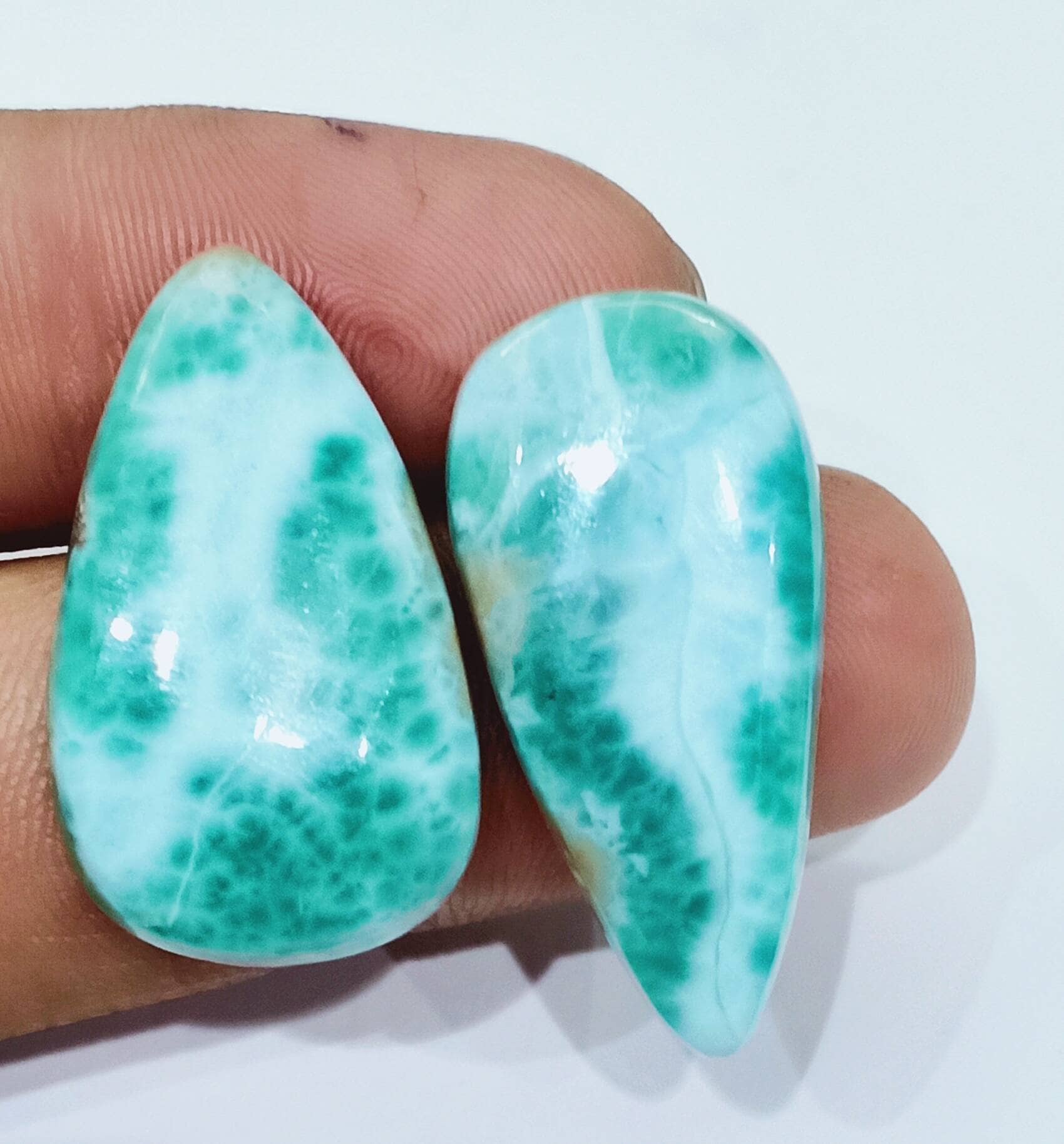 Gute Qulity Larimar2 Pec Lot Birne Shape.siz 14x26mm Gewicht36.65 Karat Voll Blitz Larimar Itam Macht Ist Gut 2 Itam Gute Qulity Larimar2 Pec Lot Birne Shape.siz 14x26mm Gewicht36.65 Karat Voll Blitz Larimar Itam Macht Ist Gut 2 Itam von Etsy - RoyalgemsGoods