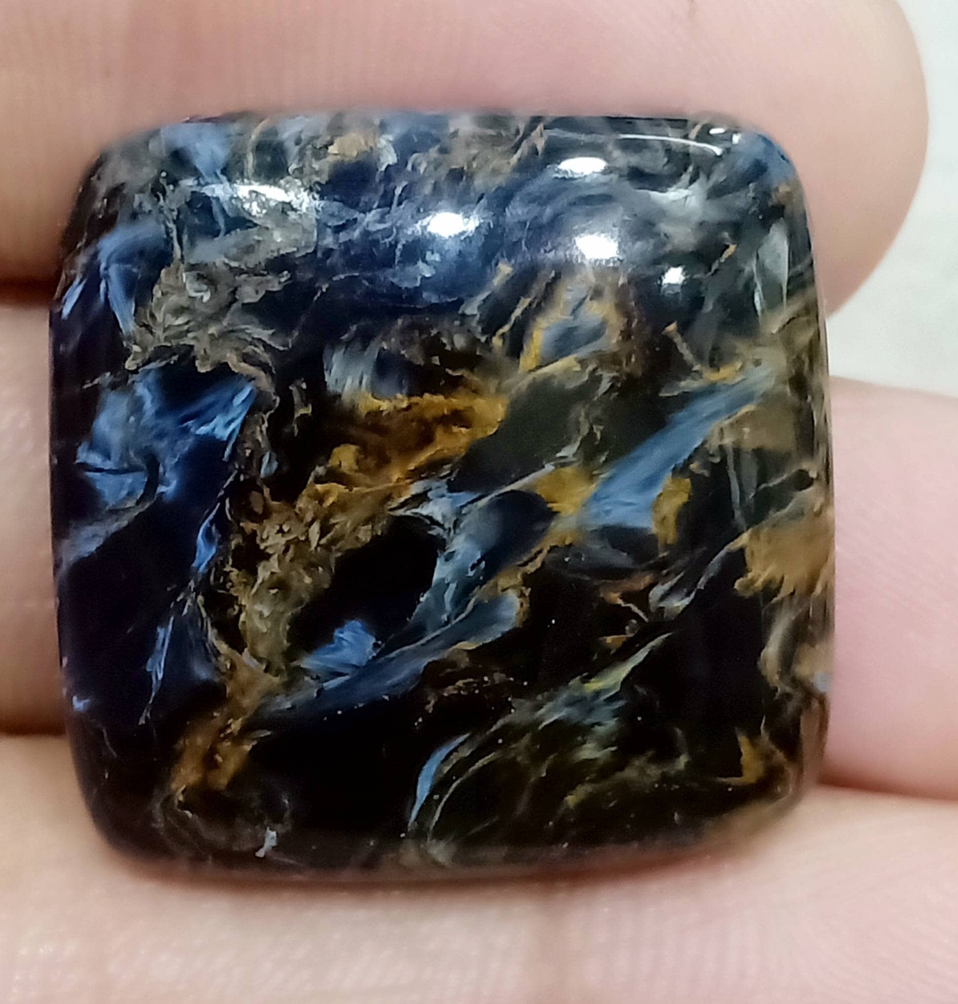 Gute Qylity Pietersite Cushoin Form Siz23x 23mm Gewicht38.25 Karat Voller Mix Glanz Peitersite Itam Macht Ist Gut Gute Qylity Pietersite Cushoin Form Siz23x 23mm Gewicht38.25 Karat Voller Mix Glanz Peitersite Itam Macht Ist Gut von Etsy - RoyalgemsGoods