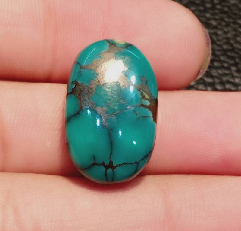 Natürliche Tibati Türkis Big Pecovel Form. Siz 13x21M Gewicht15Carat Voll Erstaunliche Türkis Itam Macht Ist Natürliche Tibati Türkis Big Pecovel Form. Siz 13x21M Gewicht15Carat Voll Erstaunliche Türkis Itam Macht Ist von Etsy - RoyalgemsGoods