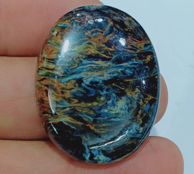 Pietersitevsilver Yellwo Glänzen. Ovel-Form. Siz 21x33mmgewicht 40.65 Karat Vollmix Flash Pietersiteitam Machen Ist Gut von Etsy - RoyalgemsGoods