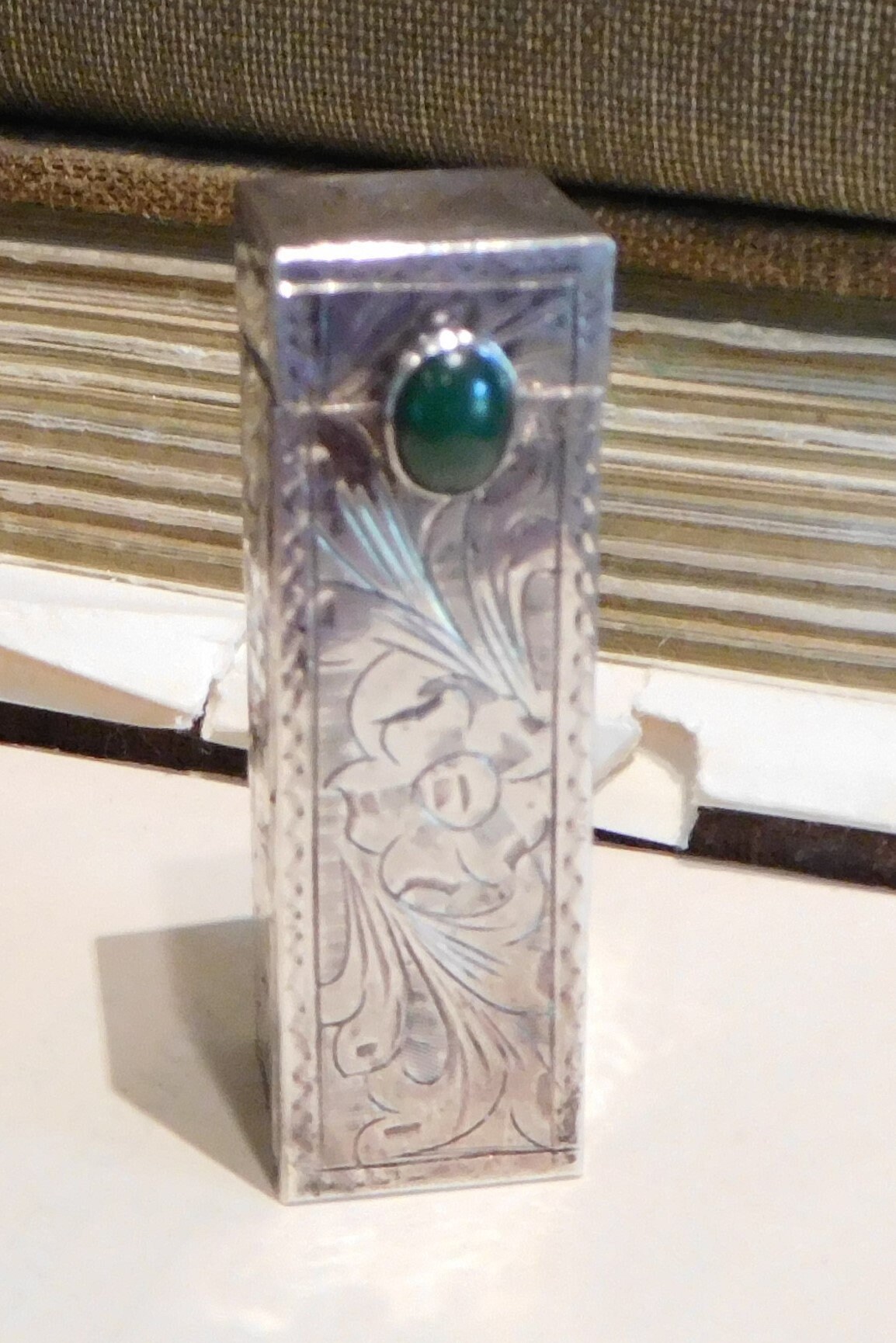 Vintage Sterling Lippenstifthalter, Älteren 30Er Jahre, Ge Markiert Italien, Sammlerstück, Unikat von Etsy - RustedSilkRevealed