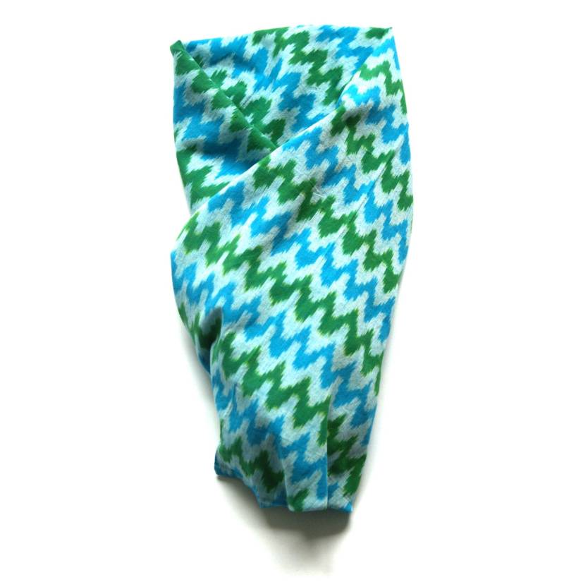 Blauer Baby-Swaddle Wrap - Gewebt Aqua Grün Ikat - Stillhülle Blauer Baby-Swaddle Wrap - Gewebt Aqua Grün Ikat - Stillhülle von Etsy - RusticLoom
