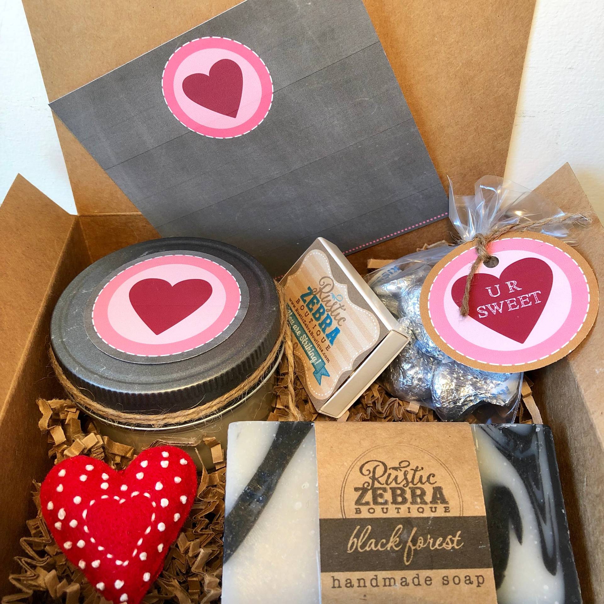 Valentinstagsgeschenk Für Sie, Valentinstagsgeschenkbox Tochter, Spa-Geschenkkorb, Mutter-Valentinstagsgeschenk, Pflegepaket, Geschenke Freundin von Etsy - RusticZebraBoutique
