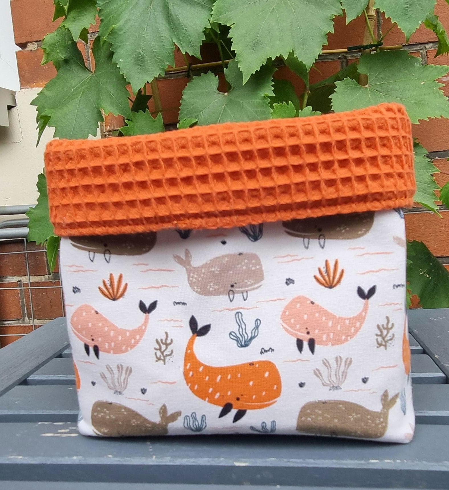 Utensilo Stoffkorb Aufbewahrung Ablage Dekoration Wickeltisch Wickelkomode Verstauen Waffelpique Körbe von Etsy - RuthsNaehkaestchen