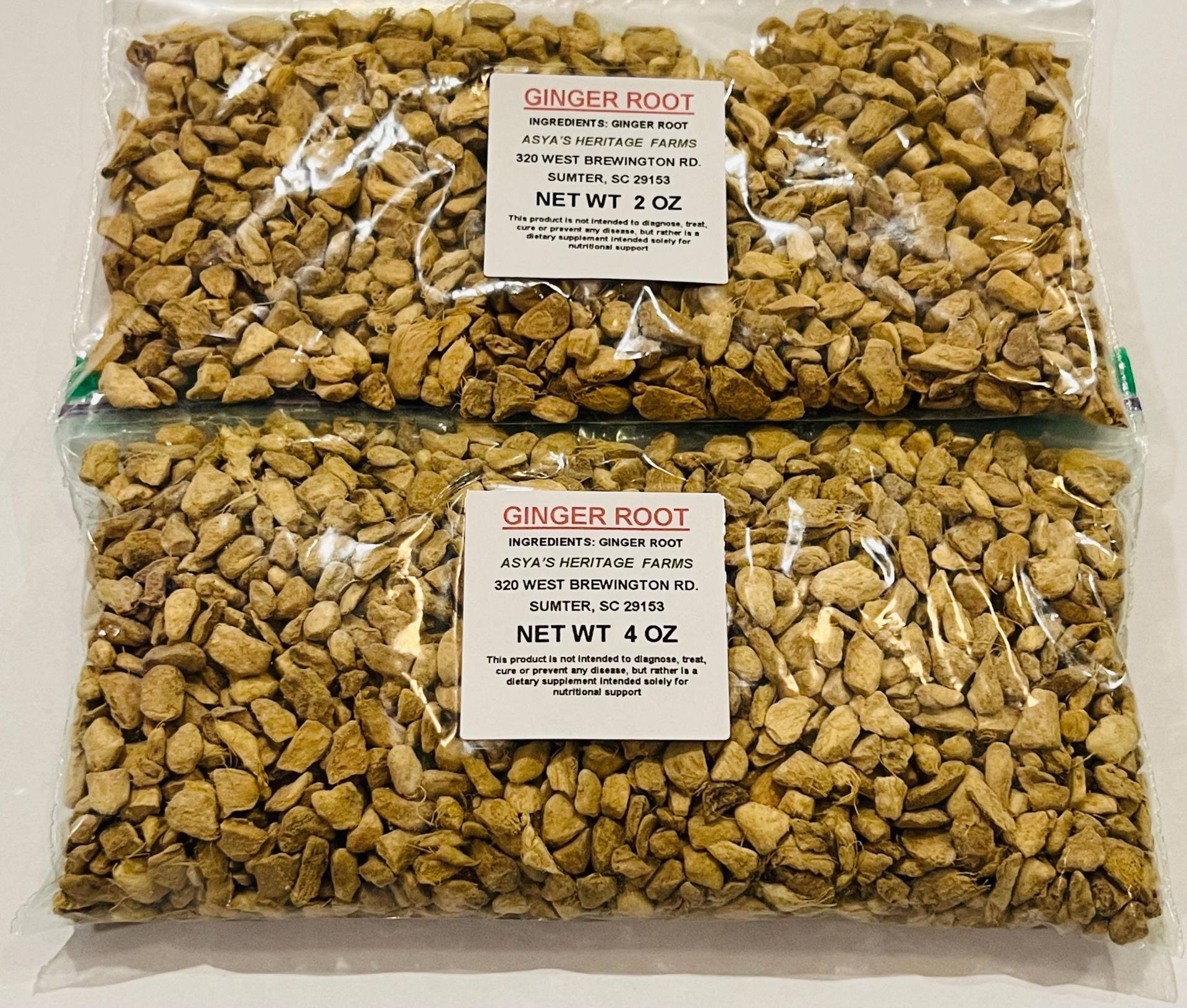 Gingerwurzel Tee 6Oz Oder 115G Gingerwurzel Tee 6Oz Oder 115G von Etsy - SCFOrganicFarms