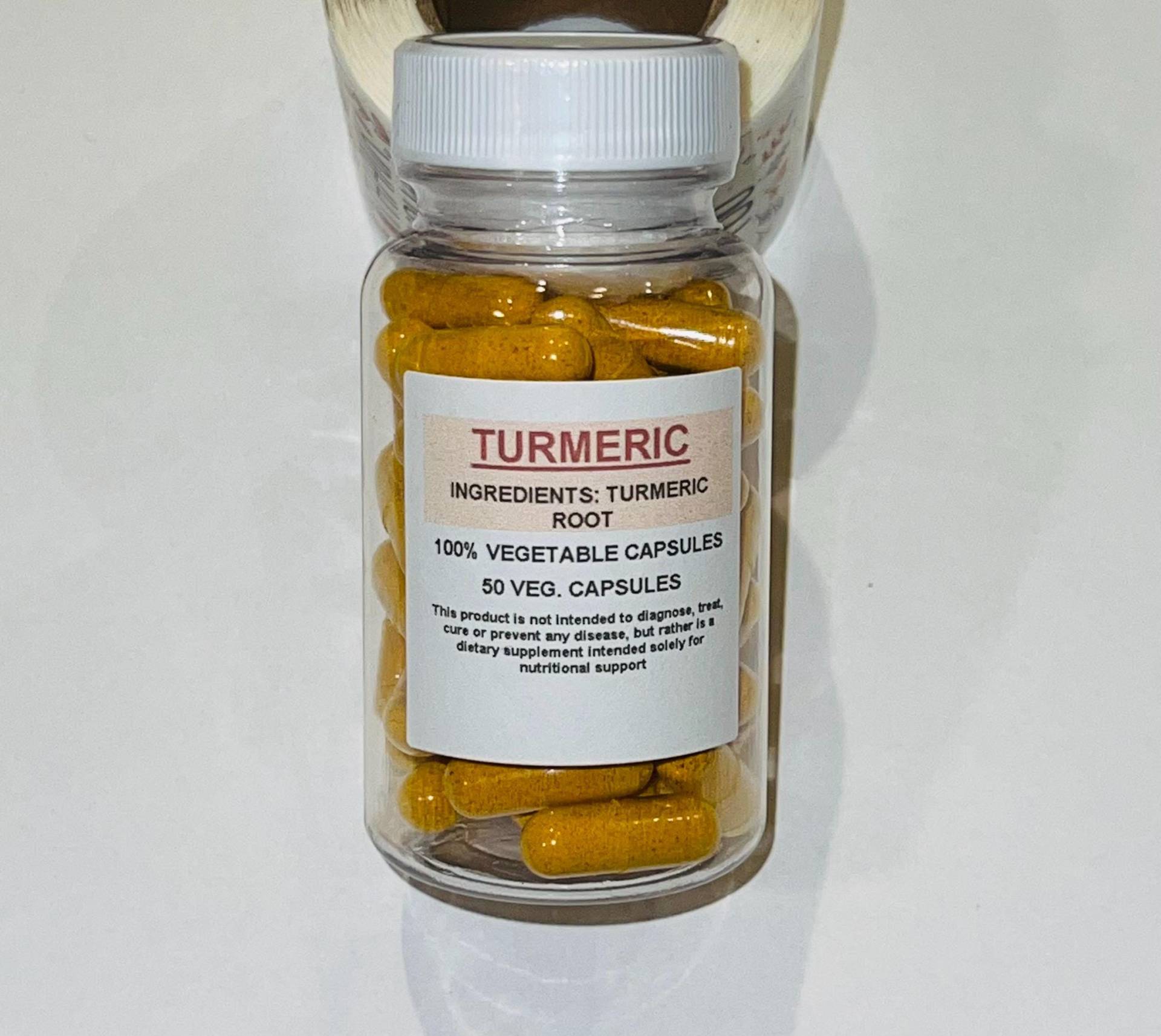 Kurkuma 50 500 Mg Vegane Kapseln + Kostenloser Versand Kurkuma 50 500 Mg Vegane Kapseln + Kostenloser Versand von Etsy - SCFOrganicFarms