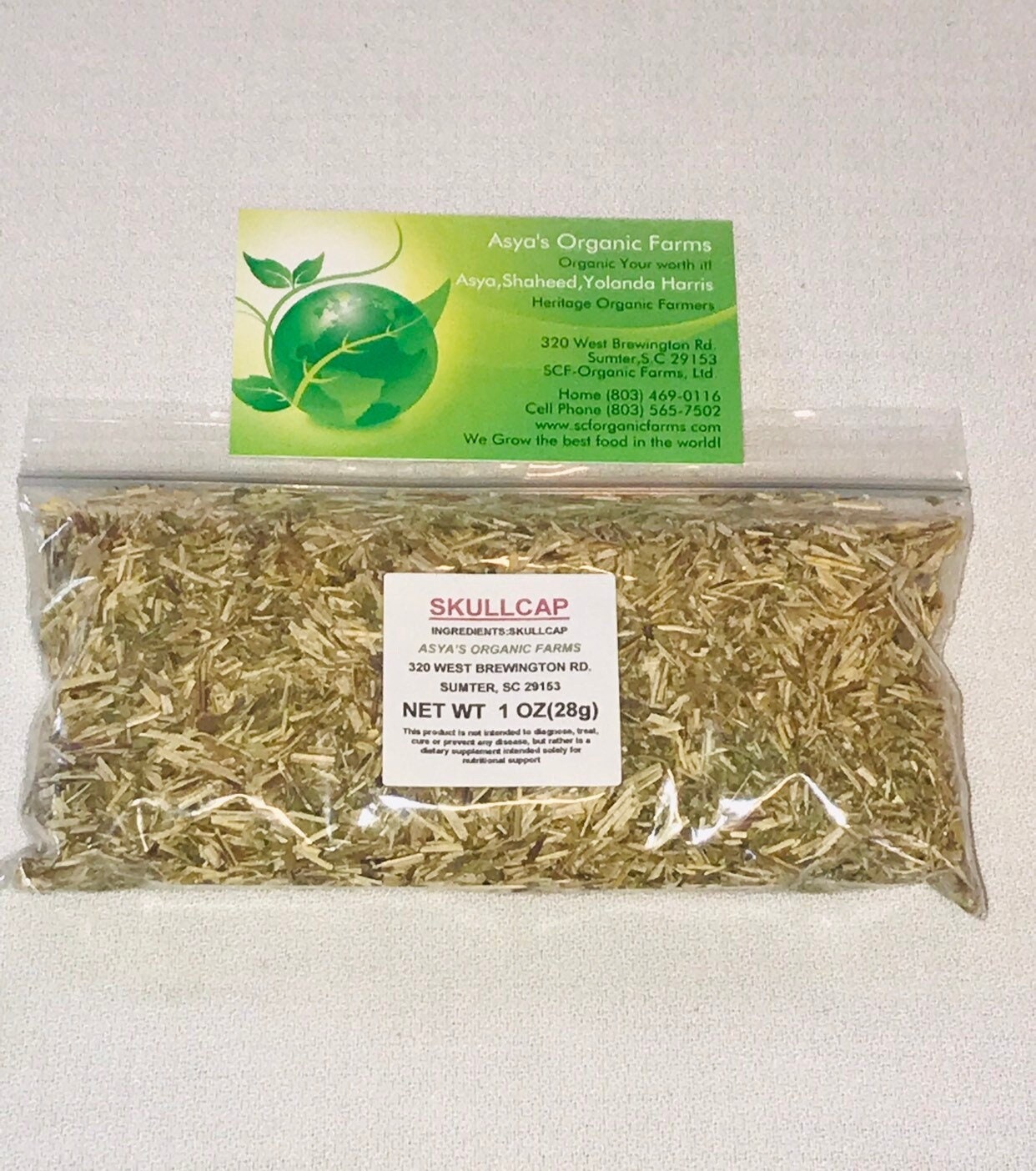 Skullcap Tee 2 Oz Skullcap Tee 2 Oz von Etsy - SCFOrganicFarms