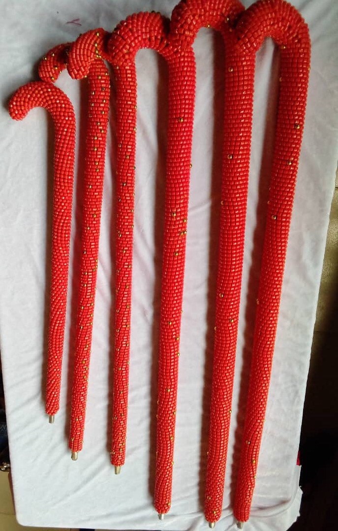 Neue Unisex-Koralle Perlen Autorität Personal/Royality König Oba Cane Gehstock Bräutigam von Etsy - SHALOMCONCEPT