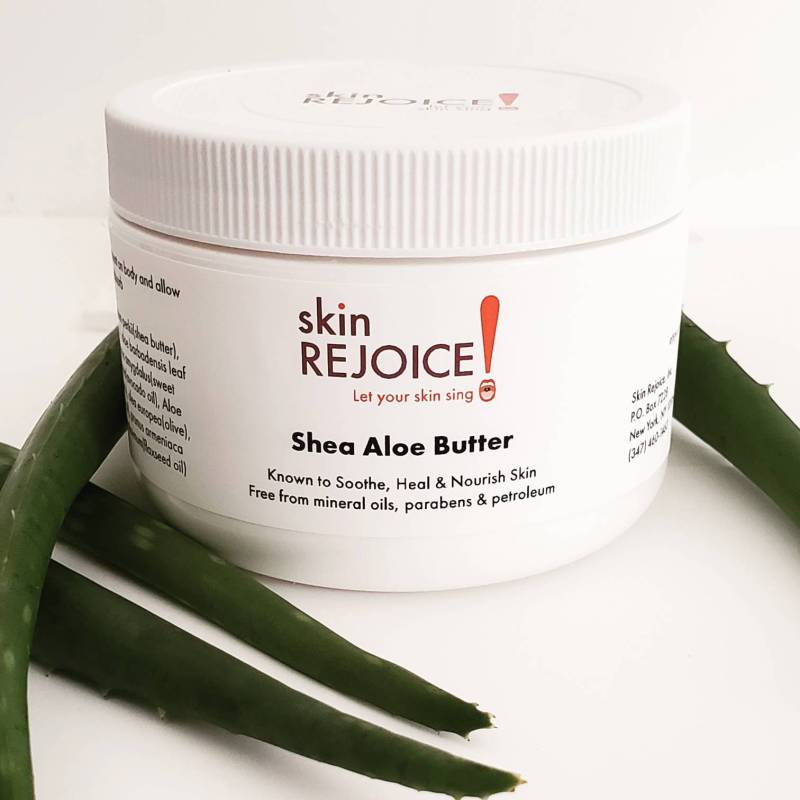 Handgemachte Shea Aloe Körperbutter von Etsy - SKINREJOICE