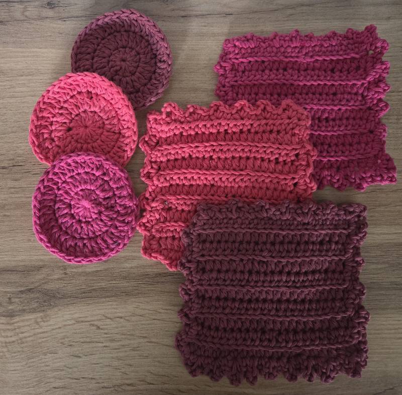 Wiederverwendbare Kosmetikpads Und Waschtücher Im Set von Etsy - SKheadbandsDesign