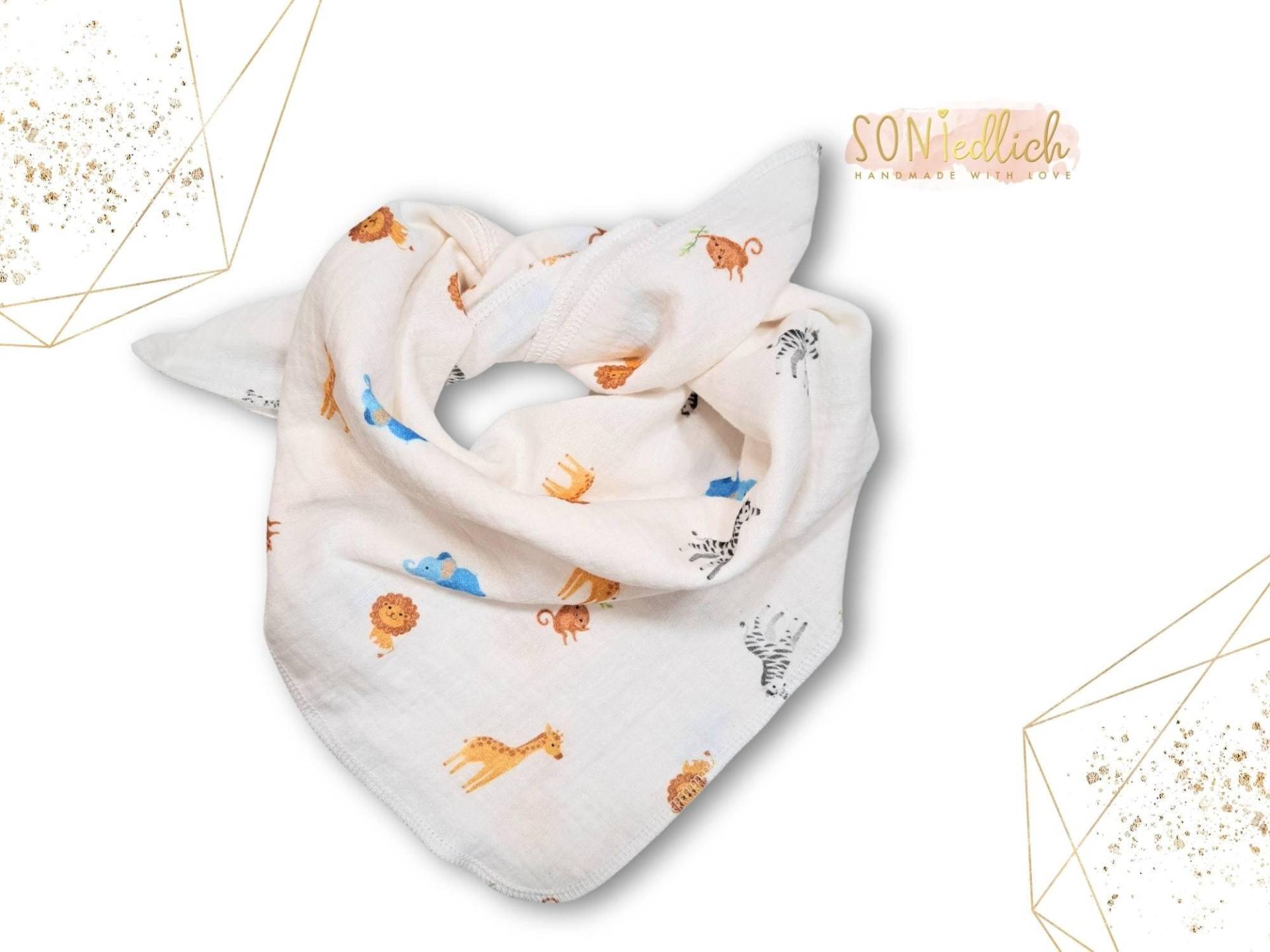 Musselintuch Für Babys Und Kinder/Halstuch Safaritiere 60 X cm Geschenk Zur Geburt, Taufe Oder Geburtstag Musselintuch Für Babys Und Kinder/Halstuch Safaritiere 60 X cm Geschenk Zur Geburt, Taufe Oder Geburtstag von Etsy - SONIedlich