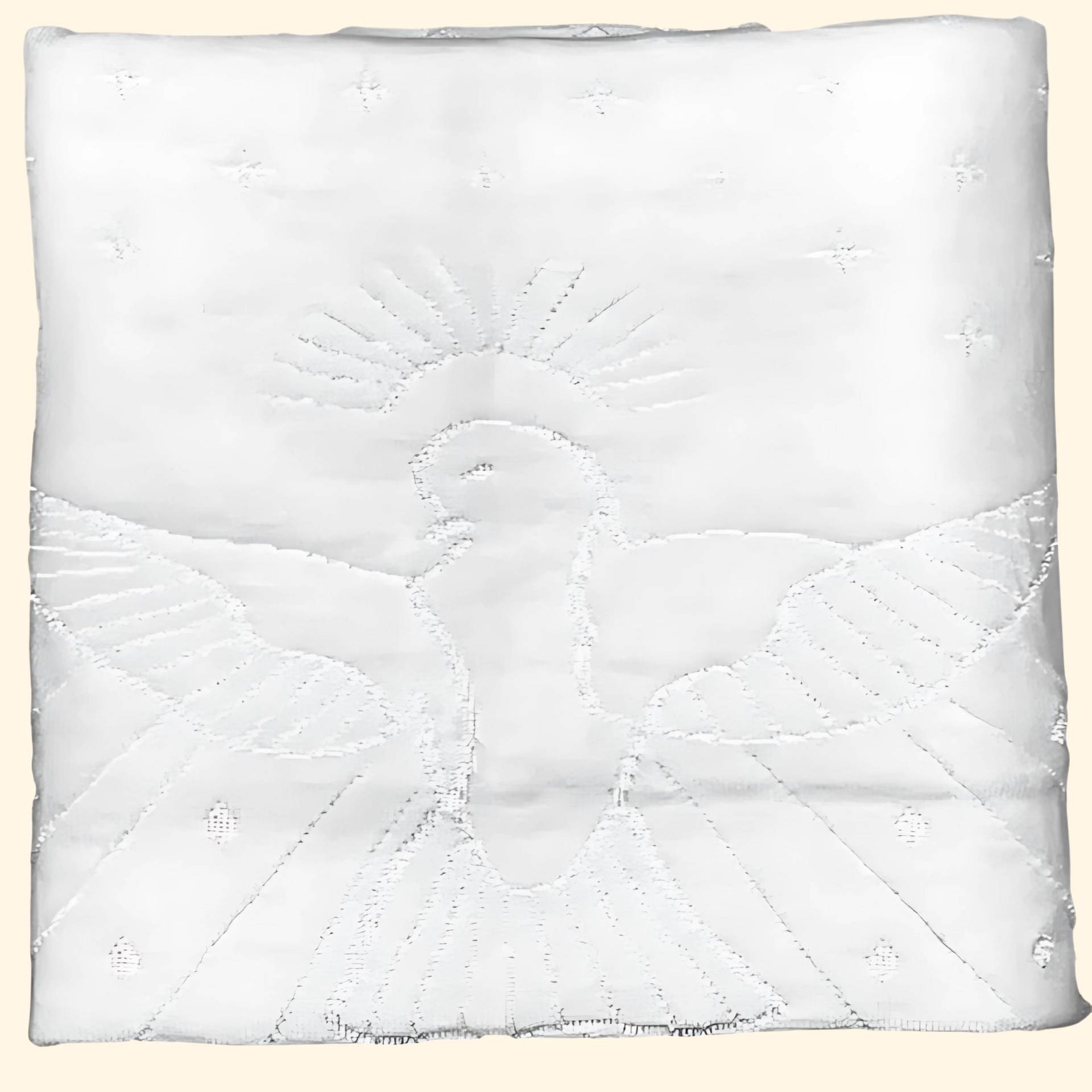 Taufdecke - Segensdecke Dediktionsdecke Take Home Baby Blanket Schal Weiß von Etsy - SUMACLOTHING