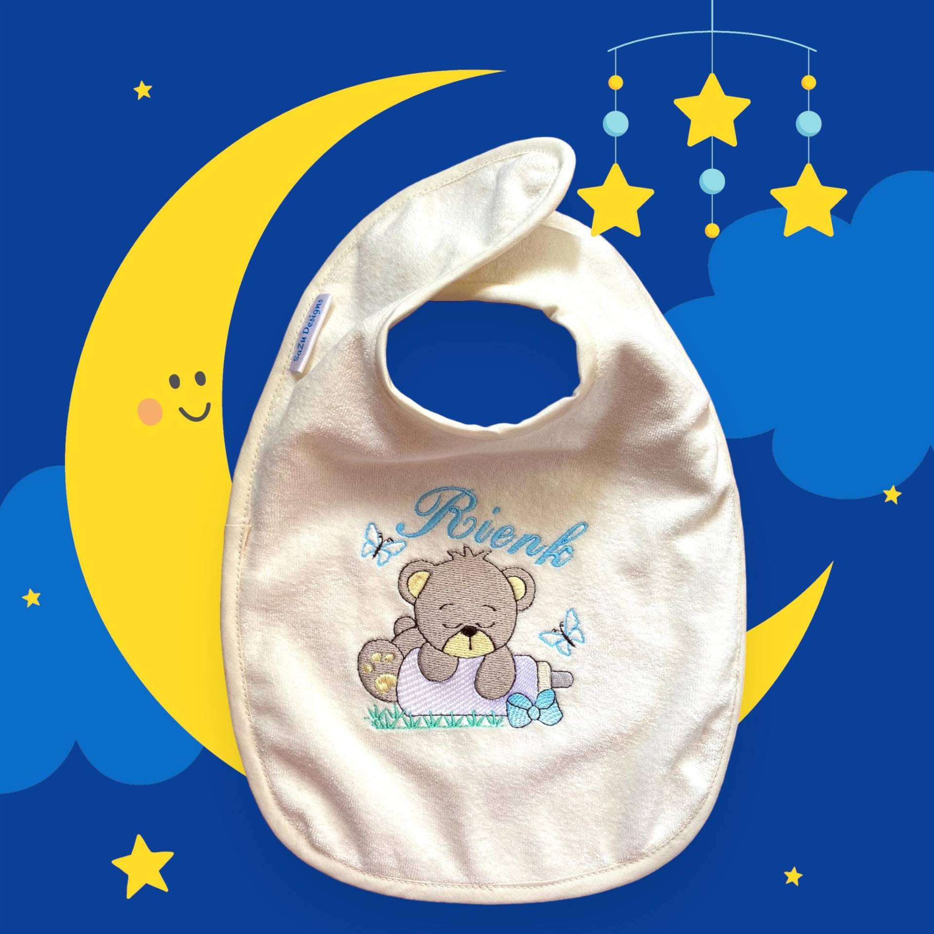 Lätzchen Personalisiert Und Bestickt | Handgefertigtes Mit Namen Personalisiertes Mutterschaftsgeschenk Baby-Geschenk Lätzchen Personalisiert Und Bestickt | Handgefertigtes Mit Namen Personalisiertes Mutterschaftsgeschenk Baby-Geschenk von Etsy - SaZuDesignsNL