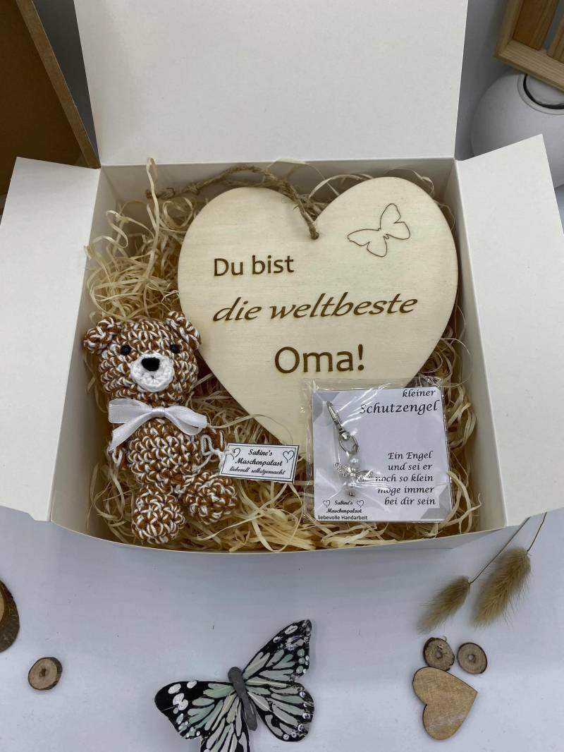 Geschenkset Für Oma Mit Liebevoll Handgemachten Produkten von Etsy - SabinesMaschenpalast