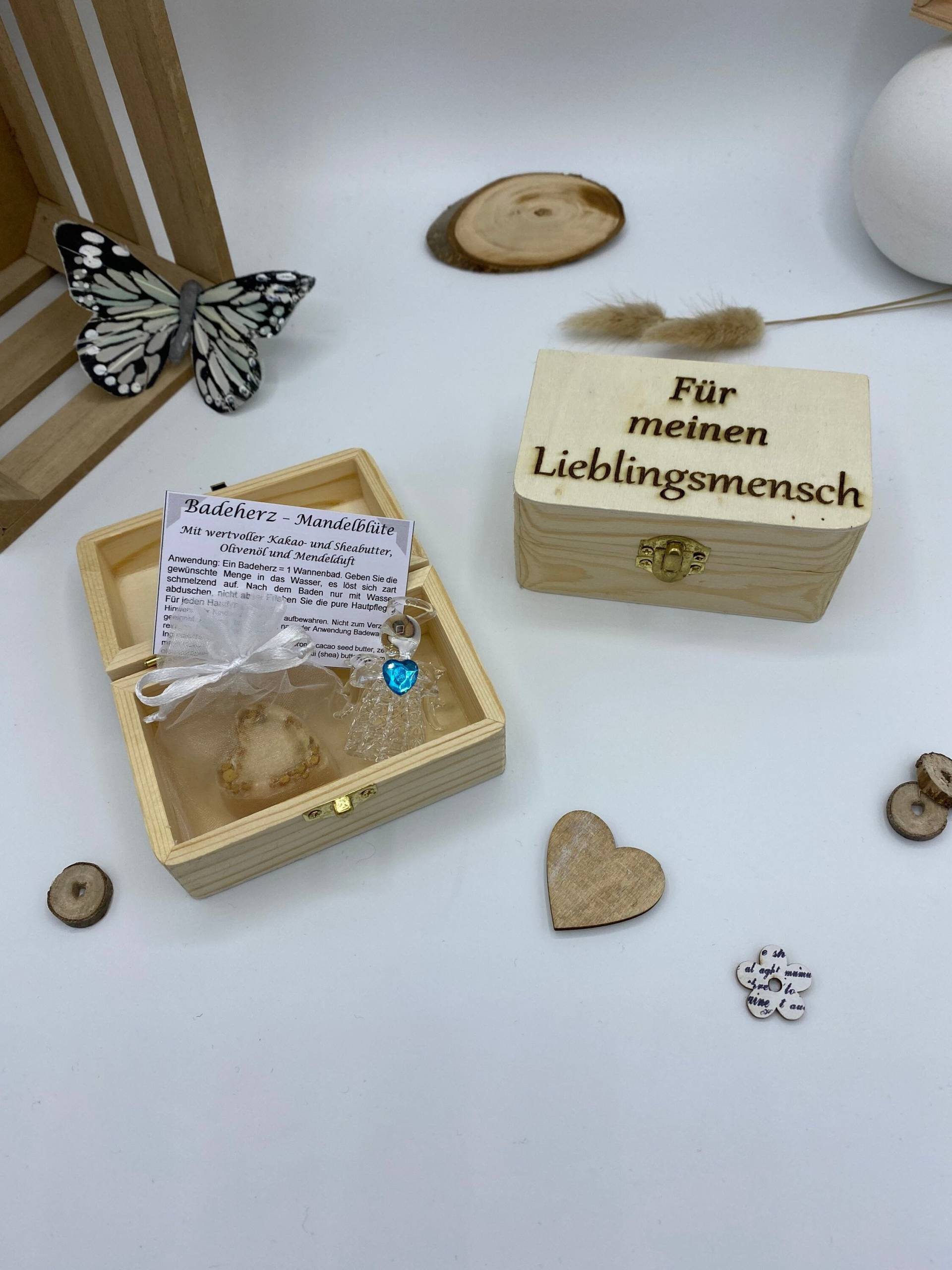 Glücksbringer Schatzkiste Aus Holz Glücksbringer Schatzkiste Aus Holz von Etsy - SabinesMaschenpalast