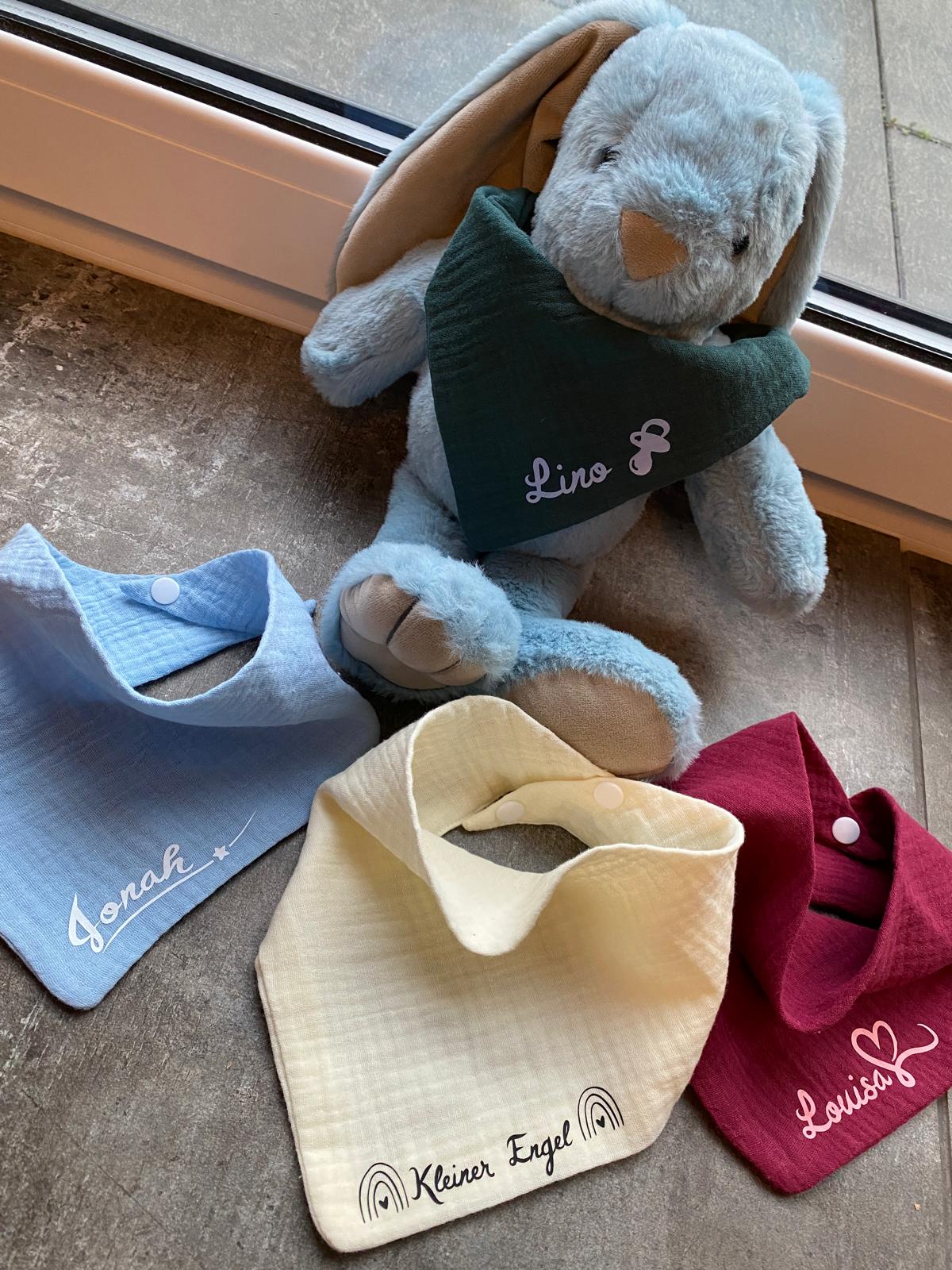 Musselin Baumwoll Dreieckstuch, Sabberlätzchen, Spucktuch Für Kleinkinder Mit Personalisierung Musselin Baumwoll Dreieckstuch, Sabberlätzchen, Spucktuch Für Kleinkinder Mit Personalisierung von Etsy - Sabranny