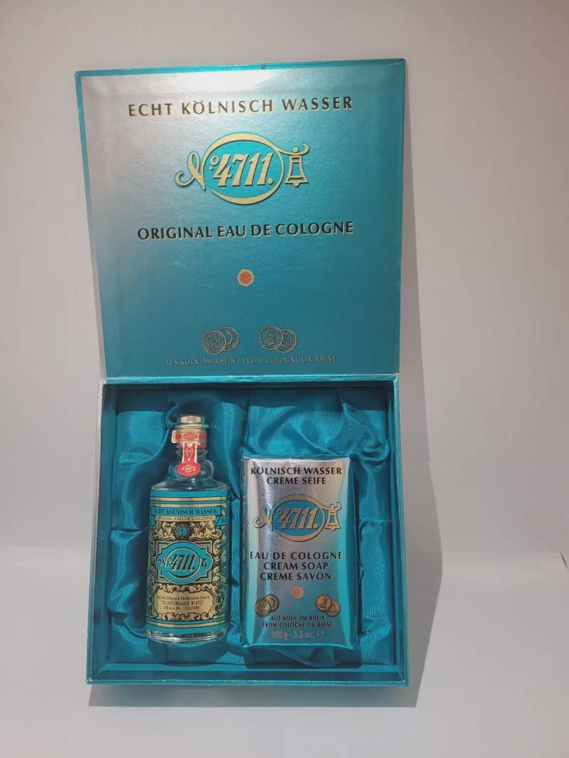 4711 Echt Kölnisch Wasser Set Eau De Cologne 50Ml + Creme Seife 100G von Etsy - Saidoo00