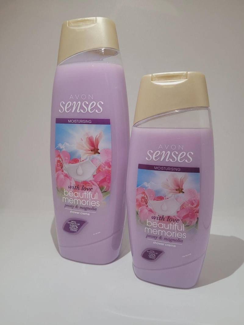 Avon Senses Moisturising Beatiful Memories Shower Creme Shampoo 500 Ml + 250 von Etsy - Saidoo00