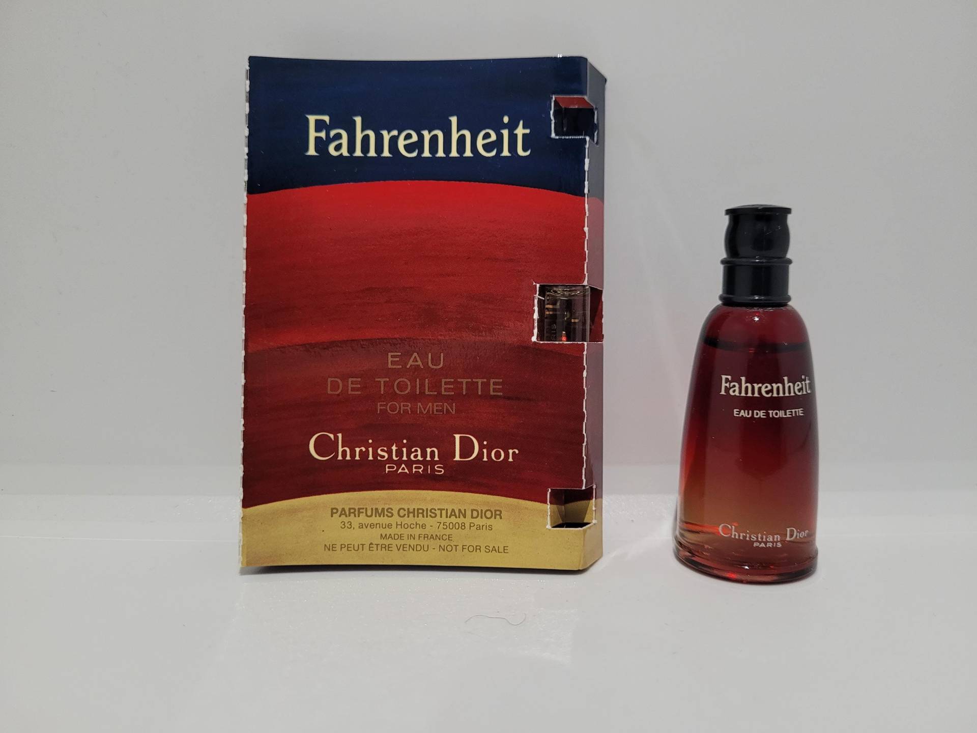 Cristian Dior Fahrenheit Miniatur Set Eau De Toilette 2Ml & 10Ml von Etsy - Saidoo00