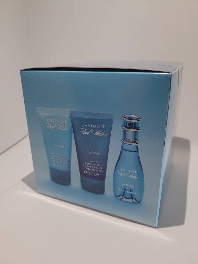 Davidoff Cool Water Set Eau De Toilette 30 Ml + Bodylotion Shower Gel 50 von Etsy - Saidoo00