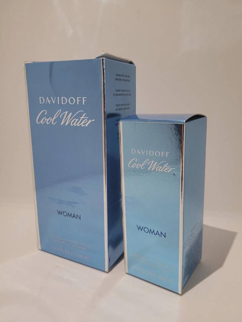 Davidoff Cool Water Set Woman Eau De Toilette 30 Ml + Bodylotion 150 von Etsy - Saidoo00