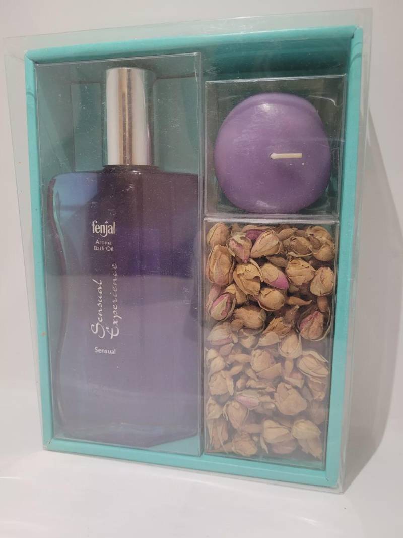 Fenjal Aroma Bath Oil Set 125 Ml Ölbad + Duftkerze Potpourri von Etsy - Saidoo00