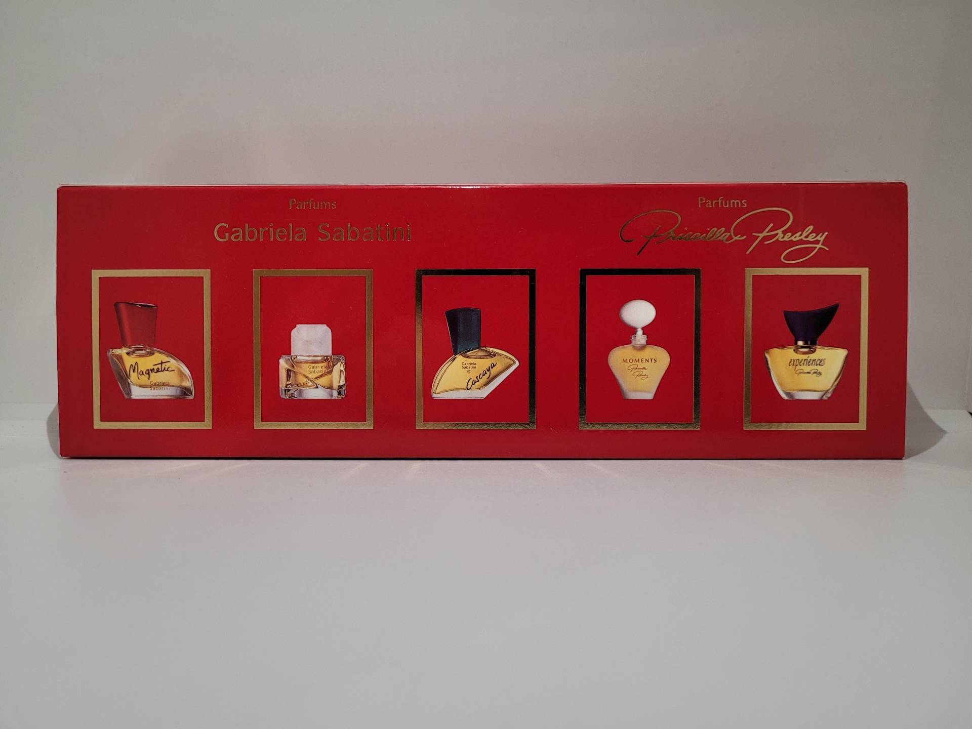 Gabriela Sabatini & Priscilla Presley Miniatur Parfum Set 4x 3Ml Gabriela Sabatini & Priscilla Presley Miniatur Parfum Set 4x 3Ml von Etsy - Saidoo00
