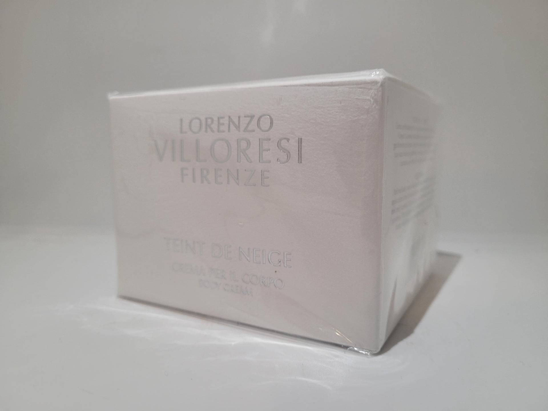 Lorenzo Villoresi Teint De Neige Body Cream 200Ml Neu von Etsy - Saidoo00