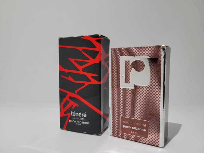 Paco Rabanne Tenere 5Ml & Eau De Metal 4Ml, 2x Toilette Paco Rabanne Tenere 5Ml & Eau De Metal 4Ml, 2x Toilette von Etsy - Saidoo00