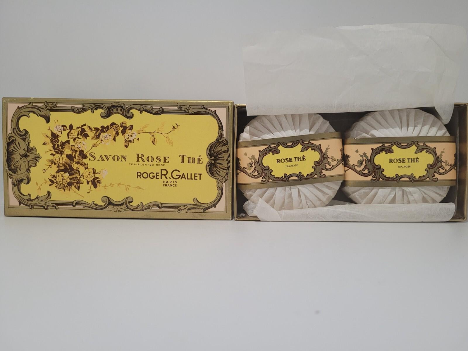 Roger & Gallet Seife Savon Rose The Queen Elizabeth Ii Set von Etsy - Saidoo00