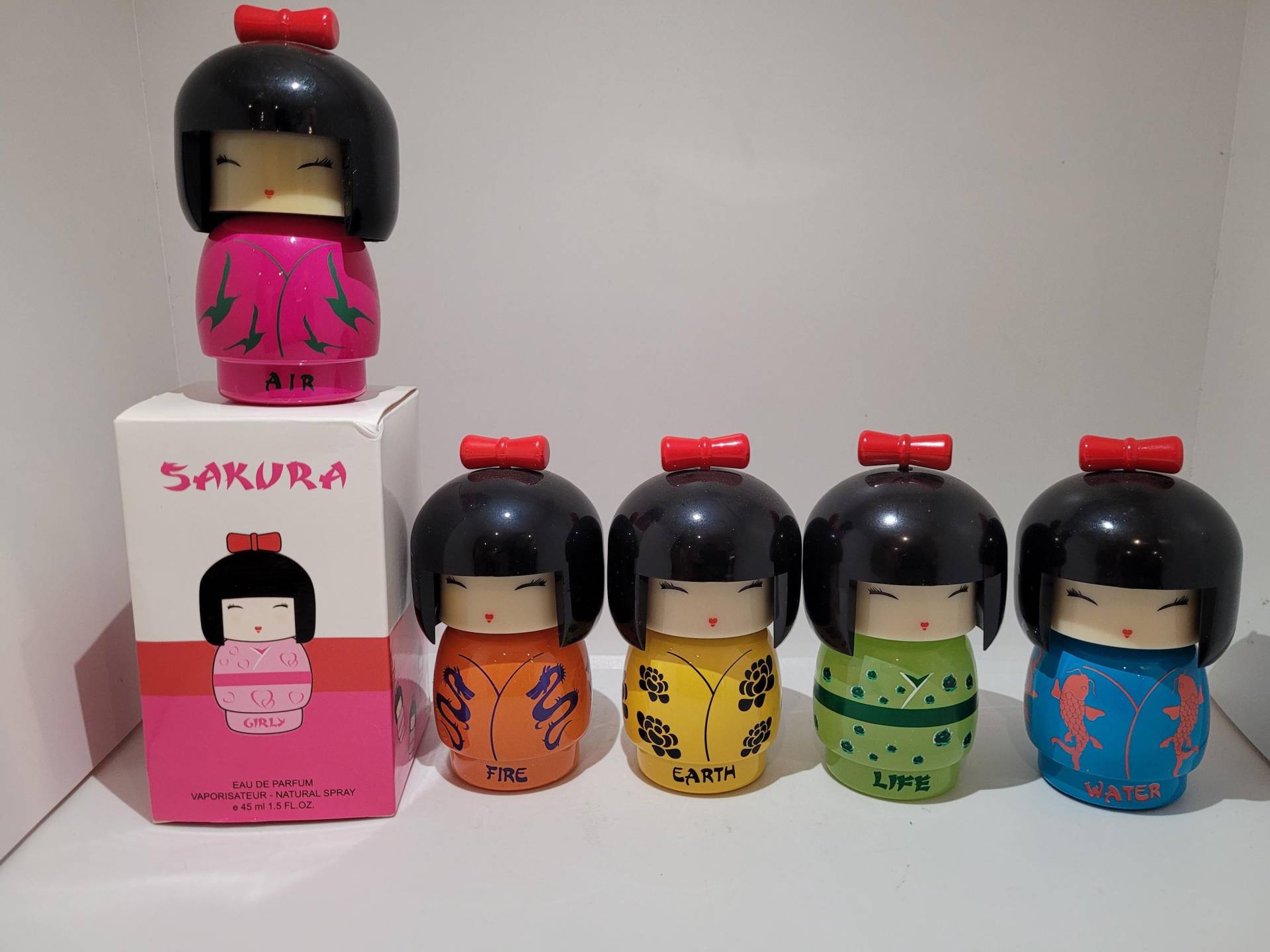Versailles Beauté Sakura Air/Fire Earth Life Water Edp For Women 5x 45Ml Neu Versailles Beauté Sakura Air/Fire Earth Life Water Edp For Women 5x 45Ml Neu von Etsy - Saidoo00