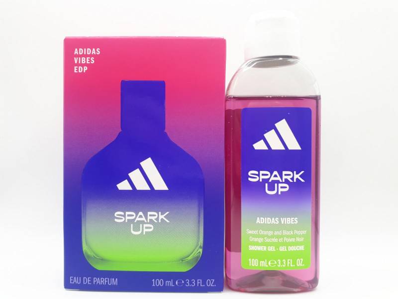 Adidas Vibes Spark Up Eau De Parfum Und Shower Gel 2x 100Ml von Etsy - Saidoooo