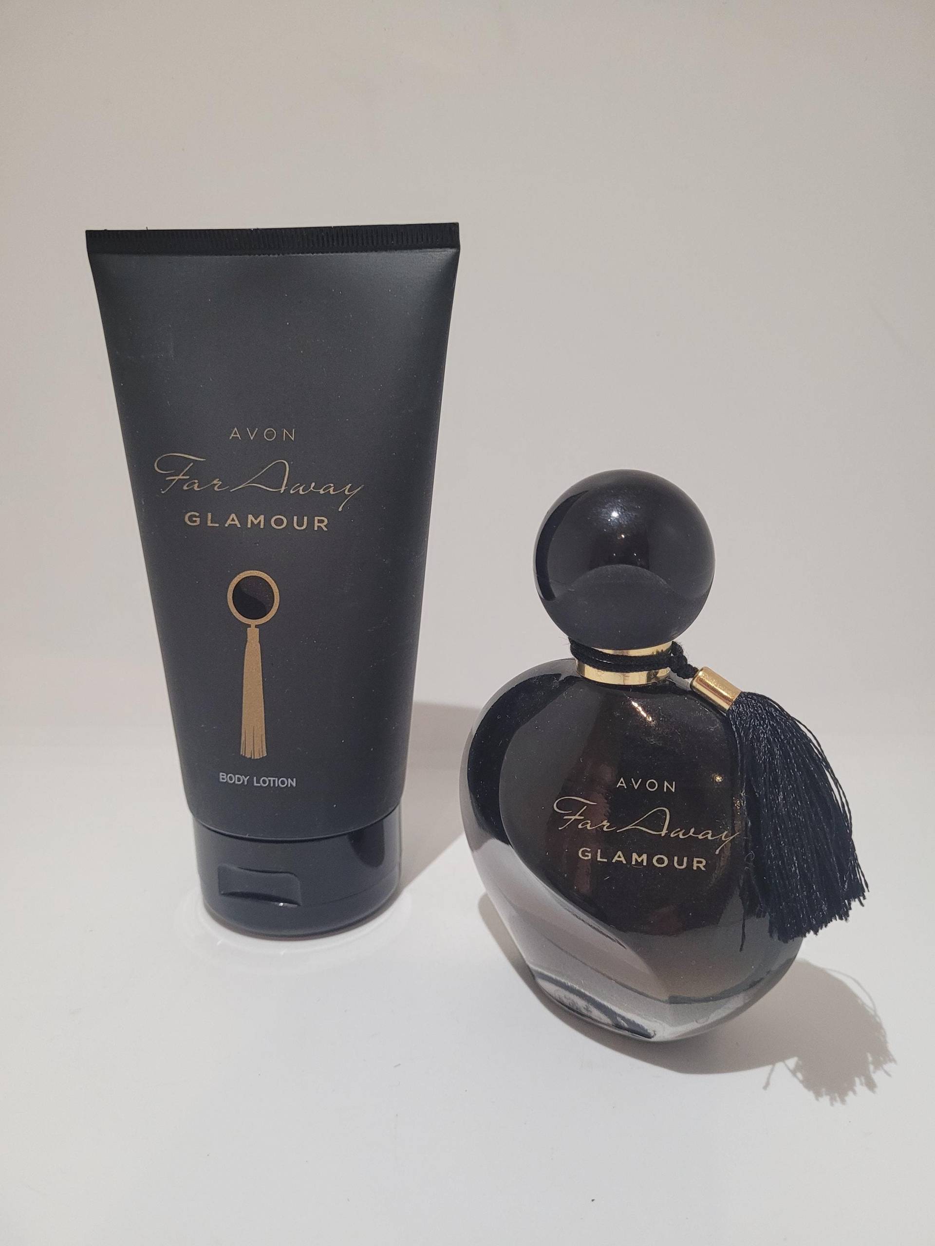 Avon Far Away Glamour Eau De Parfum 50Ml & Body Lotion 150Ml von Etsy - Saidoooo