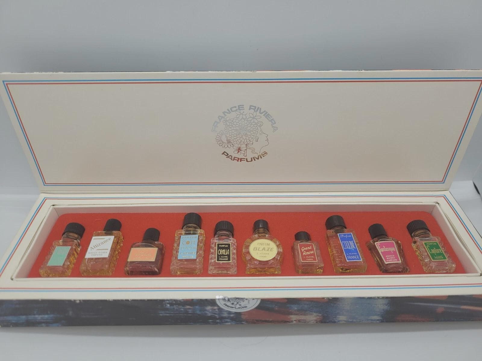 France Riviera Parfums Miniaturen 10 Stück Parfüm Rarität von Etsy - Saidoooo