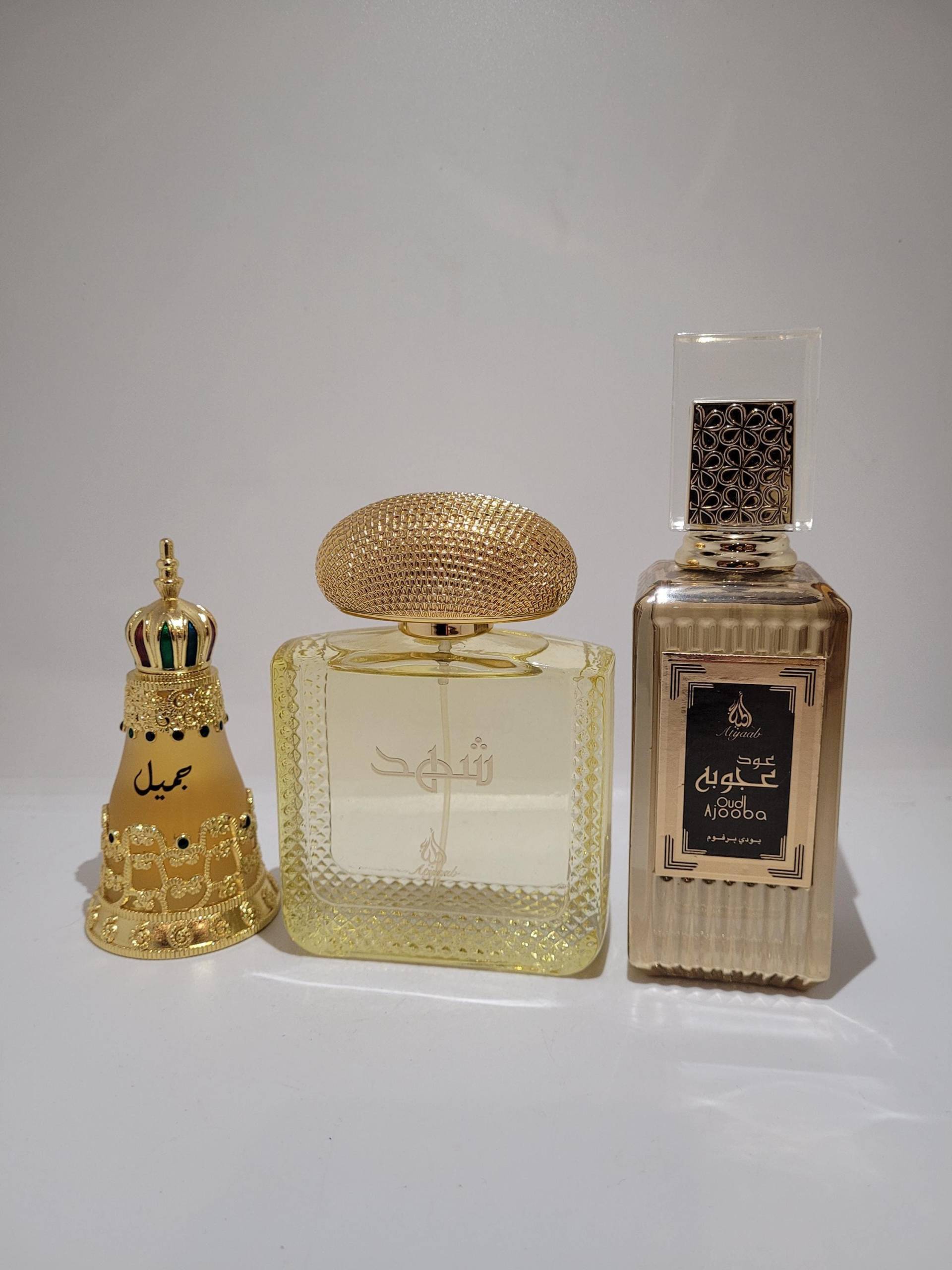 Khadlaj Jameel 25Ml/Oud Ajooba Shahd Eau De Parfum Unisex 100Ml Khadlaj Jameel 25Ml/Oud Ajooba Shahd Eau De Parfum Unisex 100Ml von Etsy - Saidoooo