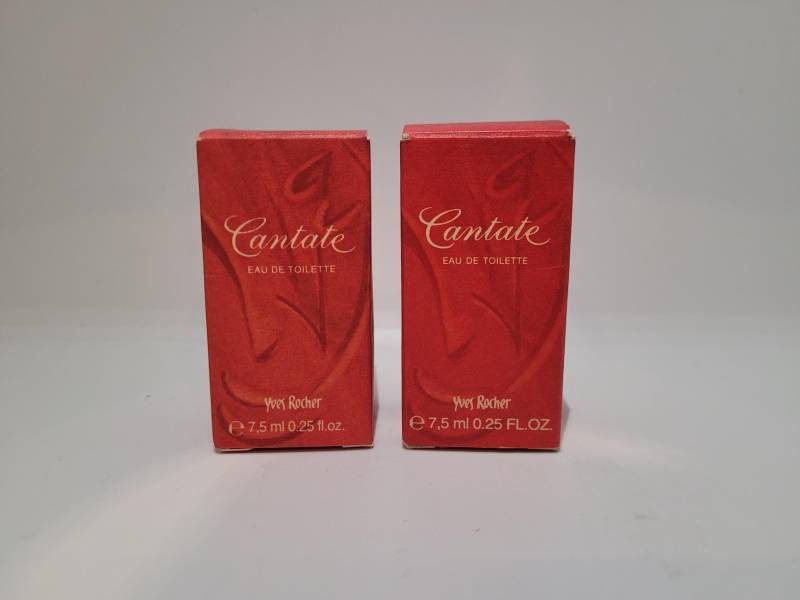 Yves Rocher Cantate Eau De Toilette 2x 7.5Ml Minaturen Yves Rocher Cantate Eau De Toilette 2x 7.5Ml Minaturen von Etsy - Saidoooo